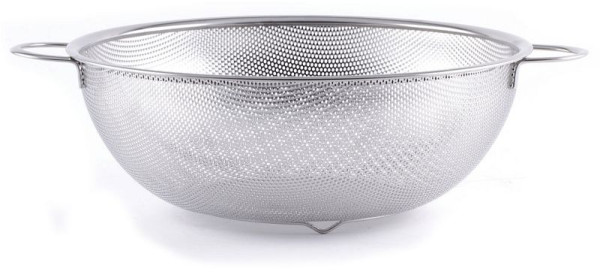 Hendi Gemüsesieb, perforiert, ØxH: 315x120 mm, Griffe, 535424