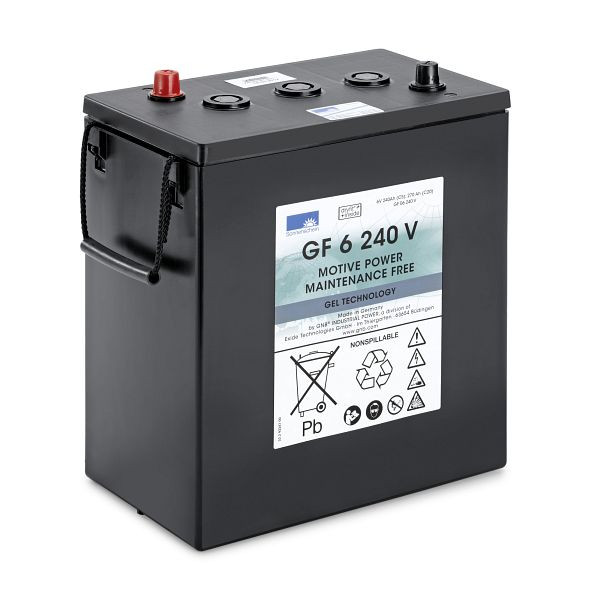 Kärcher Batterie (6 V, 240 Ah (C5) - wartungsfrei), 4 Stück erforderlich, 6.654-119.0