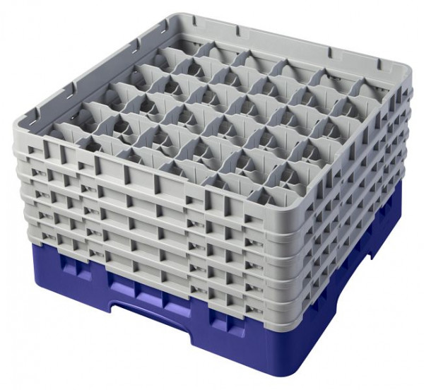 Cambro Spülkorb mit 36 Fächer Camrack® 25,7 cm Marineblau, 36S958186
