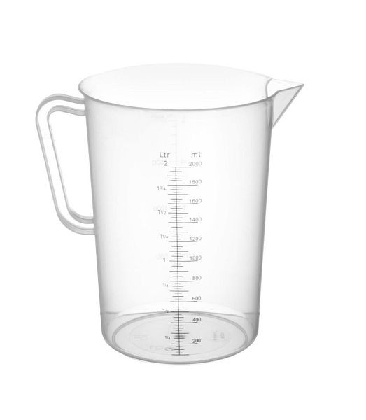Hendi Messbecher, Polyproylen, 2 L, ØxH: 140x215 mm, 567302