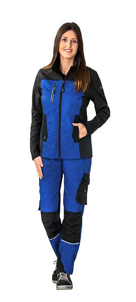 Planam Norit Damen Hybridjacke, kornblumenblau/schwarz, Größe 50, 6512050
