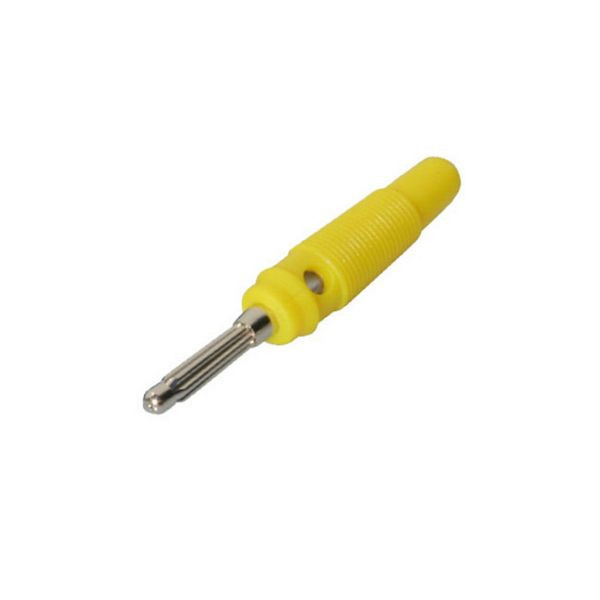 S-Conn Laborstecker mit Querloch, 4 mm, gelb, 56205-Y