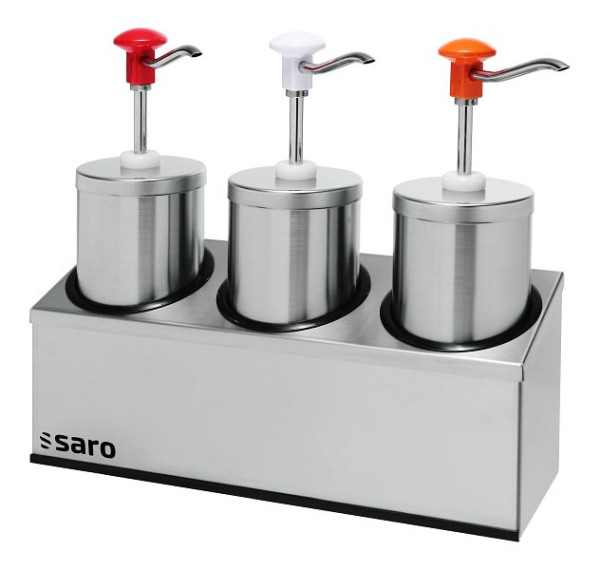 Saro Saucenspender PD-006 3 x 2,25 Liter, 421-1017