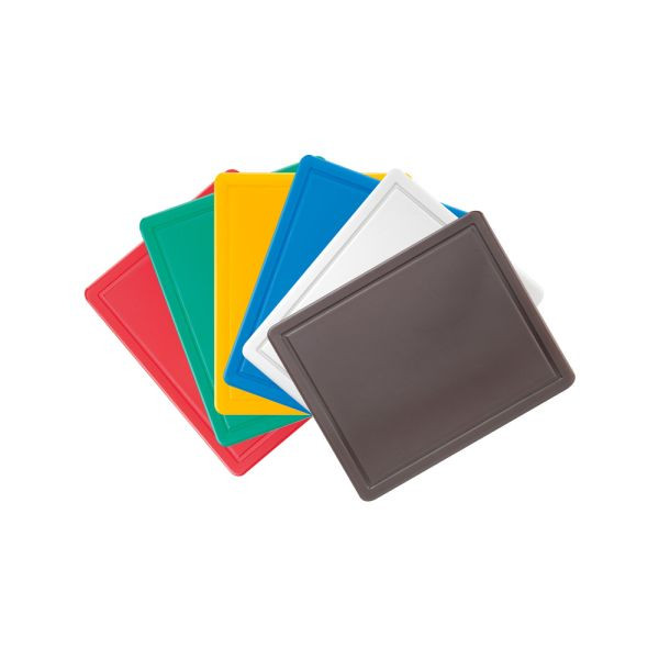 Stalgast 6 teilig HACCP Schneidbrettset GN1/2, VE: 6 Stück, MS1269325