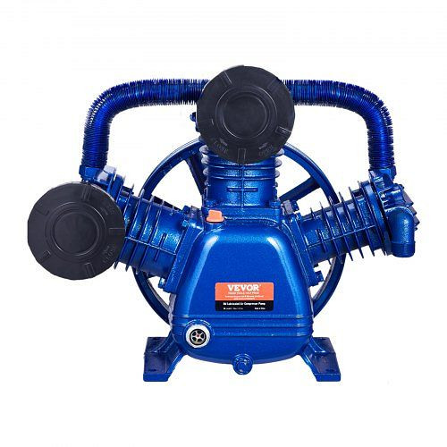 VEVOR 10 PS Luftkompressor-Pumpenkopf, 17,5 CFM, 3-Zylinder-Ölschmierung, Gusseisen, V-Typ, bis 185 PSI, KQYSJBTSGBTCEVFWWV0