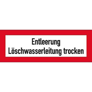 Moedel Entleerung Löschwasserleitung trocken, Alu, 210x74 mm, 57737