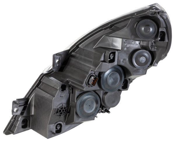 HELLA Halogen/FF-Hauptscheinwerfer, für u.a. Renault Master III Chassis (EV, HV, UV), ECE, für Linksverkehr, rechts, 1LR 010 117-221