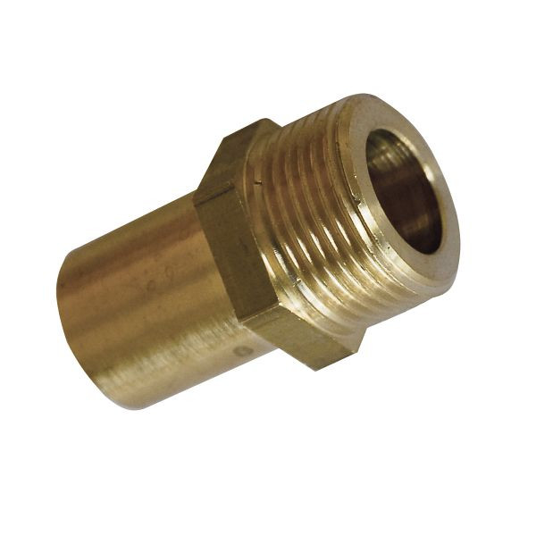 Solarbayer Solarpipe Anschlussnippel DN16 passend für 3-Wege-Umschaltventil UV22 und Solarleitungen, 430051300