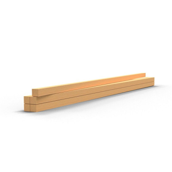 STEIN HGS Kantholz, Breite 80 mm, braun, Nadelholz, 80521.0001