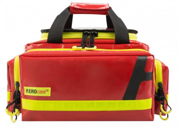 AEROcase PRO 1R BM1 Notfall-Tasche, Große: M, Planmaterial, Farbe: Rot, HT03-RBM1-R