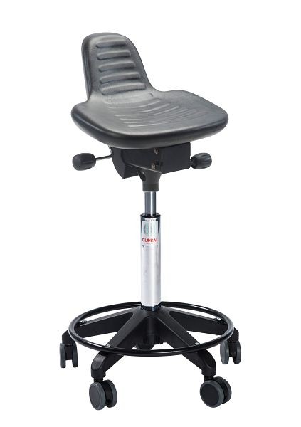 Global Professional Seating Alfa Stehhilfe Octopus m/ Rollen + Fußkreuzring, 30200391000
