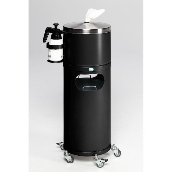 STEIN HGS Desinfektionsstation, fahrbar, verzinktes Stahlblech, 82072.0001