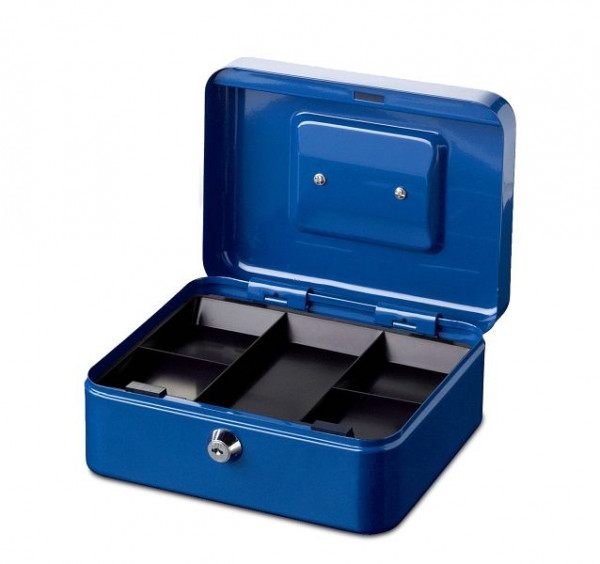 BURG-WÄCHTER Geldkassette Money 5020 blue, 2 x Schlüssel, HxBxT (außen): 90 x 200 x 160mm, blau, 10690