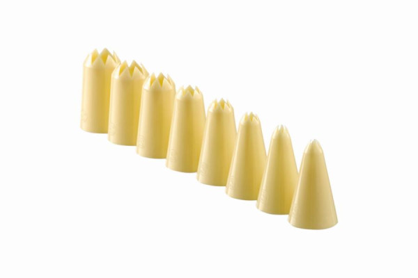 Schneider Sterntülle Gramm 17, Polyethylen, 6 cm hoch, elfenbein, 196507