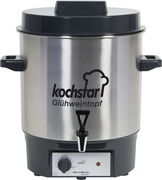 kochstar Einkochautomat/Glühweintopf WarmMaster E Profi mit 1/2" verchromten Hahn, 99034535