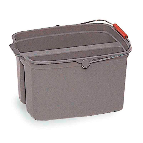 STEIN HGS Doppelter Eimer, grau, Polypropylen, 84175.0001