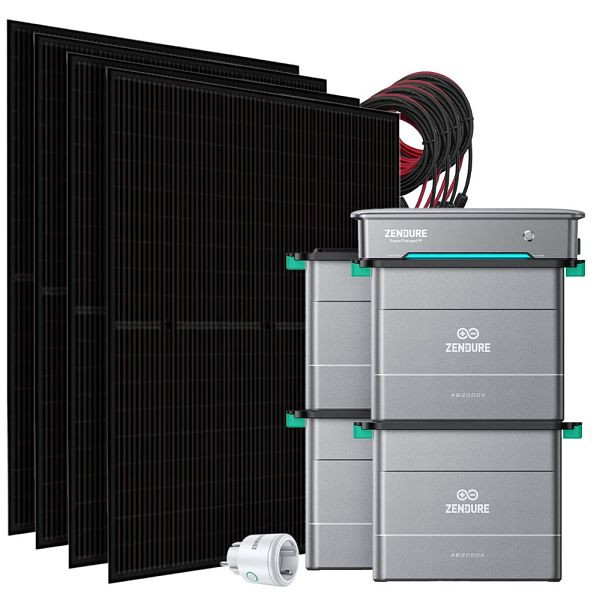 Offgridtec Zendure SolarFlow 7,68kWh 1800W Hyper 2000 Balkonkraftwerk Dual-Glas TOPCon inkl. Satellite Smart Plug, 4-01-020220-015