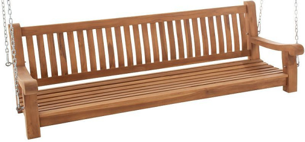CLP Schaukelbank Joyce 200 cm, teak, 111576685, 4251152677367