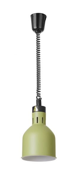 Hendi Höhenverstellbare Wärmelampe, Zylinder grün 230V 250W, 273791