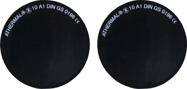 ELMAG Schweißbrillenglas DIN 10, 50x2 mm rund, 55385, 9004853553851