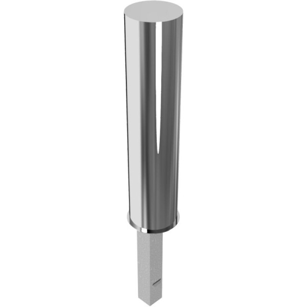 Stein HGS Absperrpfosten -Bollard-, feststehend, 900mm /herausnehmbar, mit Dreikantverschluss DIN 3223, keine Ösen, 40204f