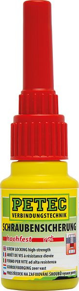 Petec Schraubensicherung Hochfest, 10g VE: 20 Stück, 92010