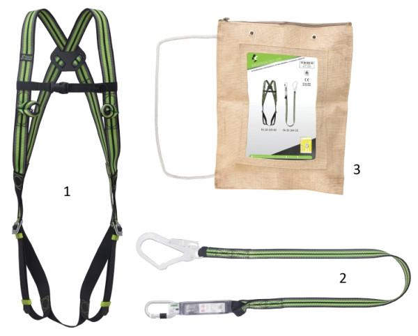 Kratos Gerüst-Set in einem Beutel aus Jute, FA8000200, 3700671402024