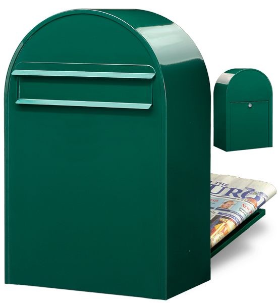 Bobi Classic B Großraum-Briefkasten RAL 6005, Farbe: grün, 01.01.09.20