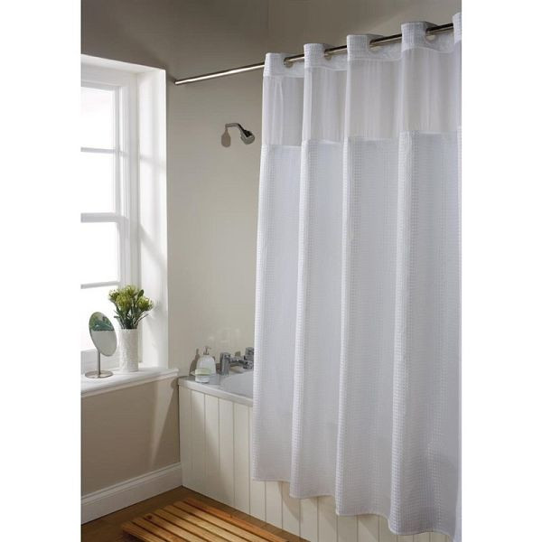 Mitre Luxury Geflochtener Duschvorhang 180 x 180 cm, GX159