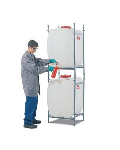 DENIOS Stapelgestell für Raumspartank mit 100 Liter Volumen, 117945