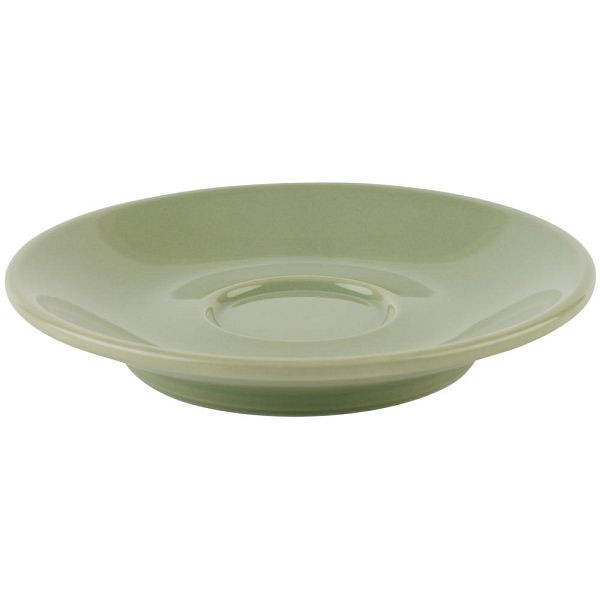 APS Espressountertassen in grün Ø 11,5 cm, Höhe: 2 cm, VE: 6 Stück, 16010