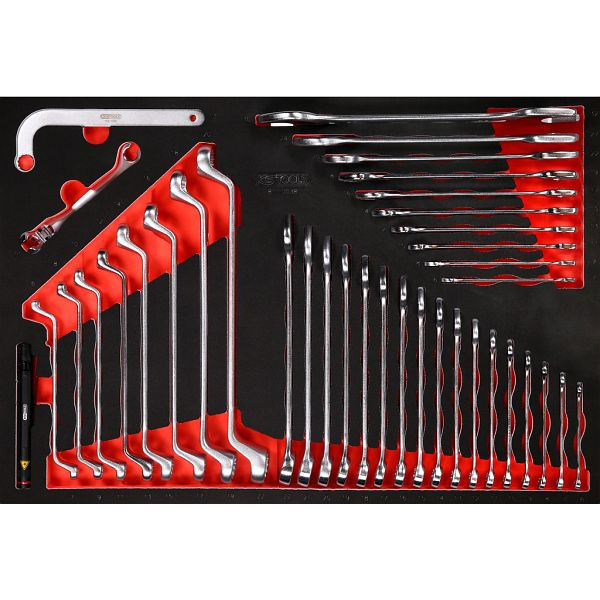 KS Tools PERFORMANCEplus Werkzeugsatz 37-teilig Schraubenschlüssel, 811.0038