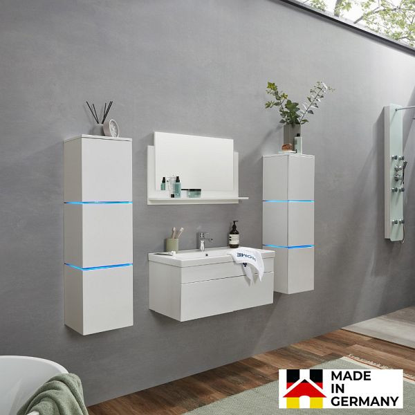 HOME DELUXE Badezimmermöbel WANGEROOGE BIG - XL Weiß, 9917