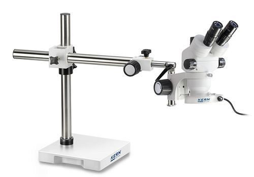 Kern Optics Stereomikroskop-Set OZM 913, Tubus Trinocular, Objektiv 0,7 x - 4,5 x, Teleskoparm, 283709