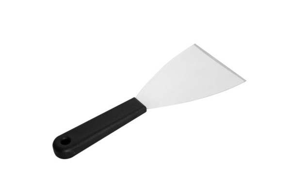 Schneider Spachtel, Edelstahl, 100 mm, harter Griff (schwarz), 200503