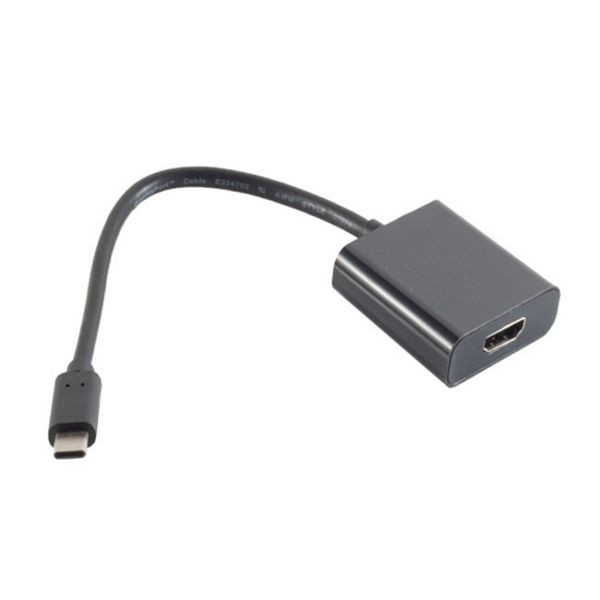 S-Conn Adapter, USB C-Stecker 3.1 auf HDMI Buchse, 14-05005