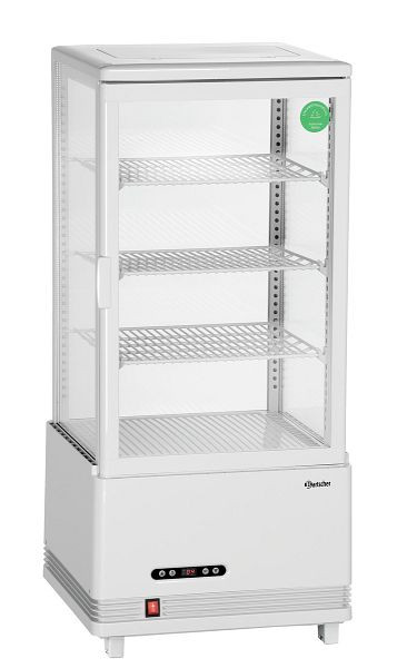 Bartscher Mini-Kühlvitrine 78L-WE/L, 700978, 4015613840222