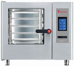 Eloma GENIUS MT 6-11 Heißluftdämpfer 400V / 11kW, Elektro, Linksanschlag, Halogen/Zweifach, Multi-Öko, Tür elektrisch, EL6113016-2A