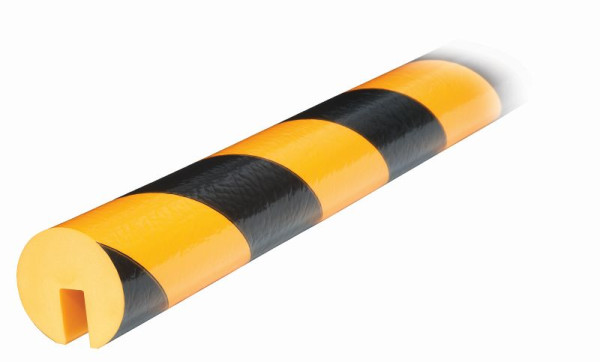 Knuffi Kantenschutz, Warn- und Schutzprofil Typ B, gelb/schwarz, 1 Meter, PB-10011