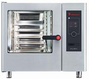 Eloma MULTIMAX 6-11 Heißluftdämpfer 400V / 11kW, Elektro, Linksanschlag, Halogen/Zweifach, Multi-Öko, Zuluft, Tür einstufig, EL6103007-2A