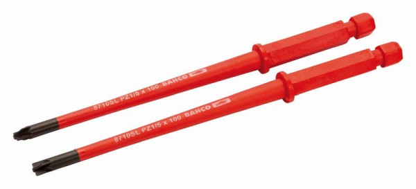 Bahco 2 Klingen Combi-Tip, isoliert PZ1/5 X 100, 8710SL-2P