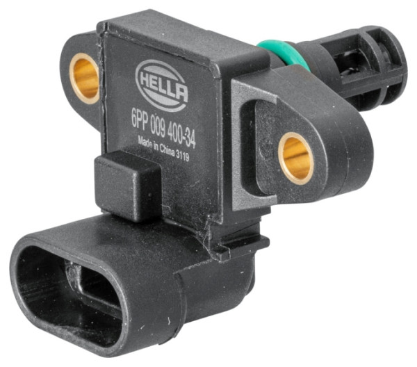 HELLA Sensor, Saugrohrdruck, 12V, 4-polig, 6PP 009 400-341
