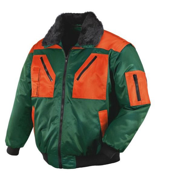 teXXor Piloten-Jacke "OSLO", in der Größe: M, Farbe: grün/orange, 4178-M