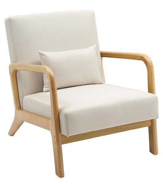 CLP Sessel Hibbing Stoff, creme, 324354, 4255716324162