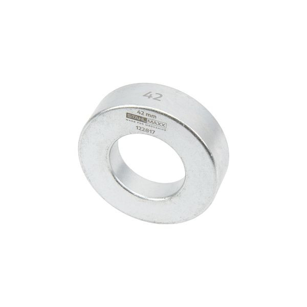 Stahlmaxx Druckstück, rund, flach, 42 mm, für Lager, Buchsen, Dichtringe, XXL-122817