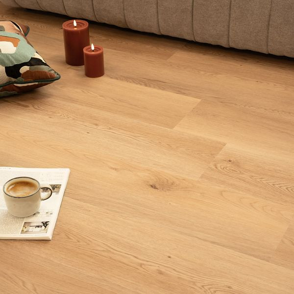HOME DELUXE Klick-Vinylboden mit Trittschall LOMEA Helle Eiche, VE: 40 m², 73228