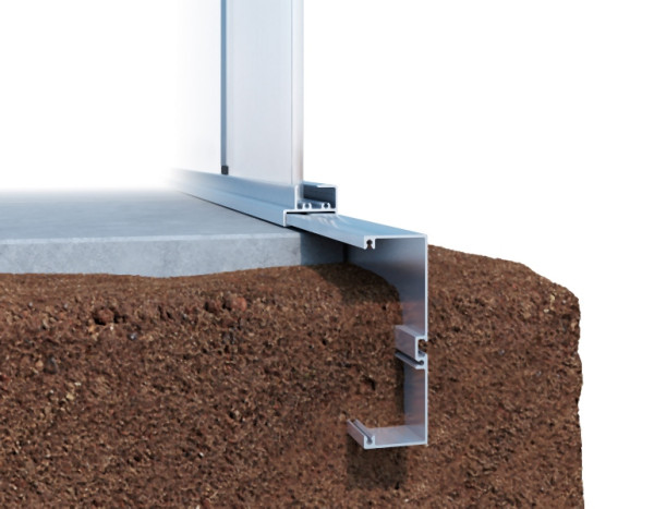 KGT Alu-Fundamentrahmen Enzian IV, 20404000