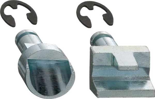 Hazet Ersatzteil Satz, 2 Haltebolzen, 2 Sicherungsscheiben, Ersatzteil Satz bestehend aus: 2 Haltebolzen, 2 Sicherungsscheiben für 798-10, 798-010/4
