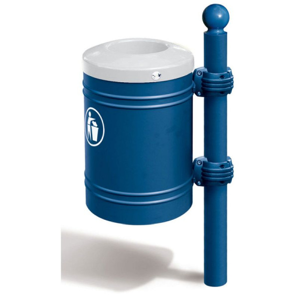 Stein HGS Abfallbehälter -Bowl-, Cortenstahl Optik, 22260-10