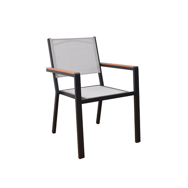 HOME DELUXE Gartenstuhl stapelbar SEDIA, Inhalt: 5 Stühle, 57723